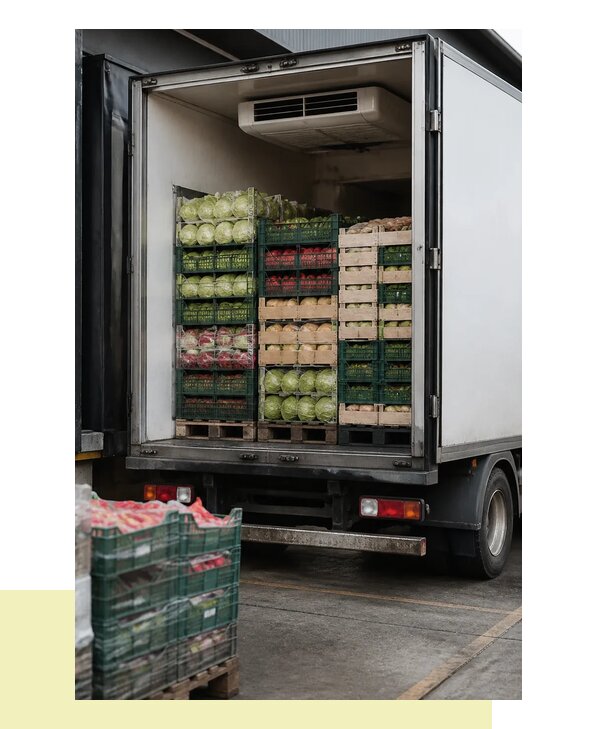 Перевозка плодоовощной продукции оптом напрямую в Беслана